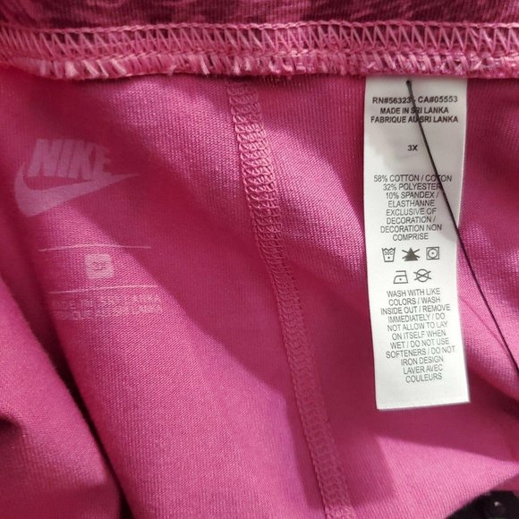 NIKE PLUS ICON TIGHT FIT LEGGINGS Sharpied Logo 3X - Picture 7 of 7